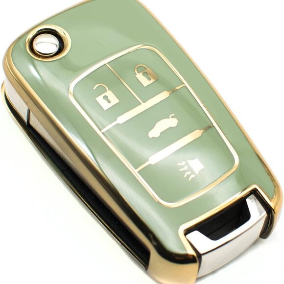 Key Fob Cover Compatible with Buick Encore Chevy Chevrolet & MORE - BRAND NEW - Picture 1 of 4